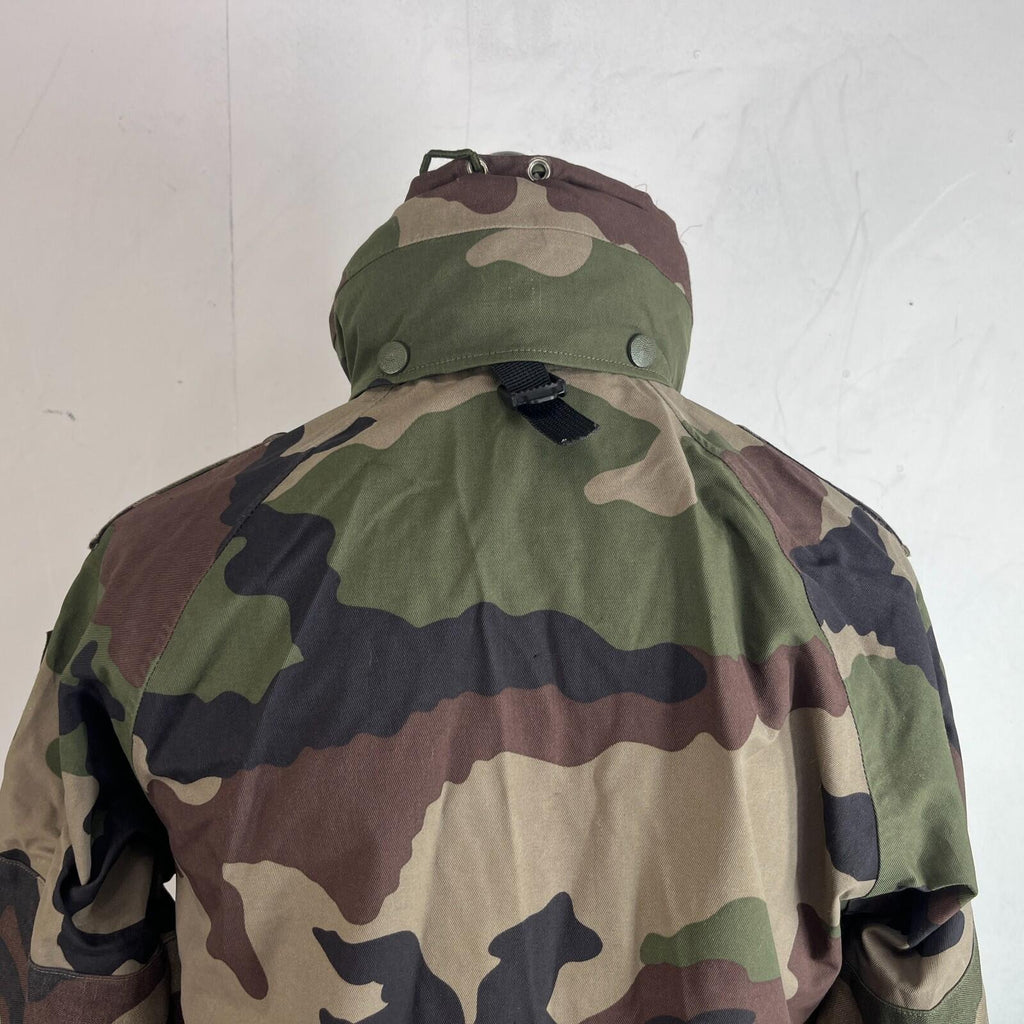 French Military Army Gore Tex Jacket Waterproof Camouflage size 88L + Stow Hood