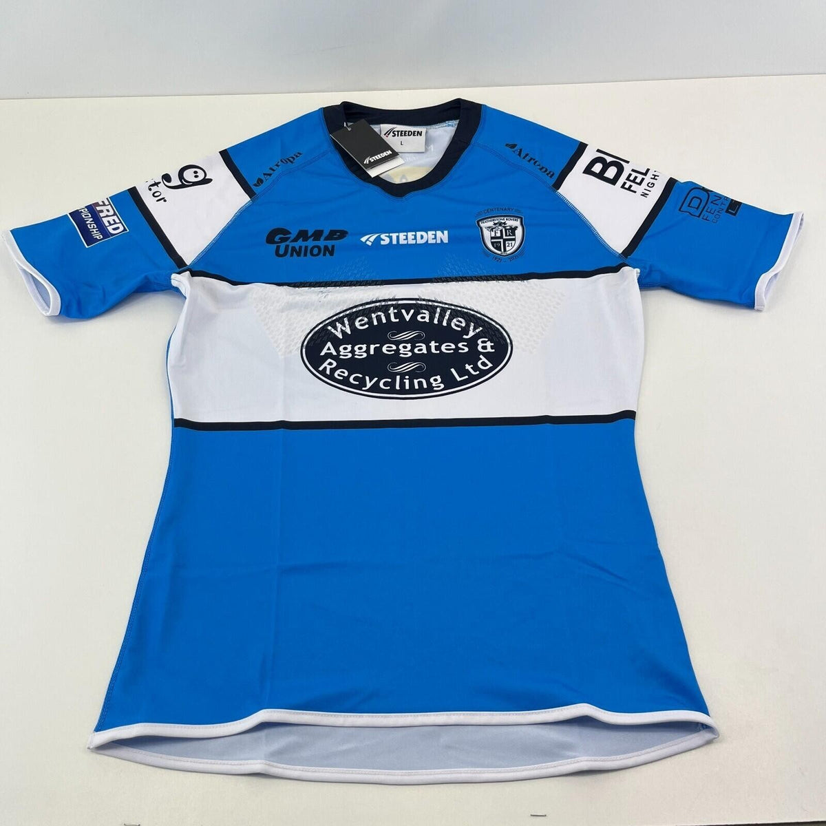 Steenden Featherstone Rovers Away Jersey Centenary Shirt size Large - New
