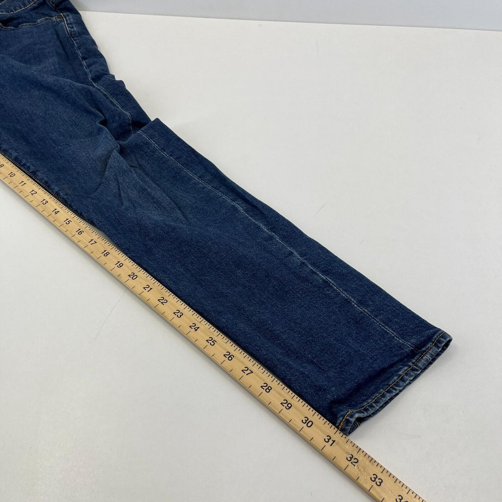 Levi's 512 Premium Big E Men's Jeans W32" L32" Blue Denim