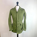 Vintage 1962 British Army James Smith & Co Olive Green Overall Jacket Size 4