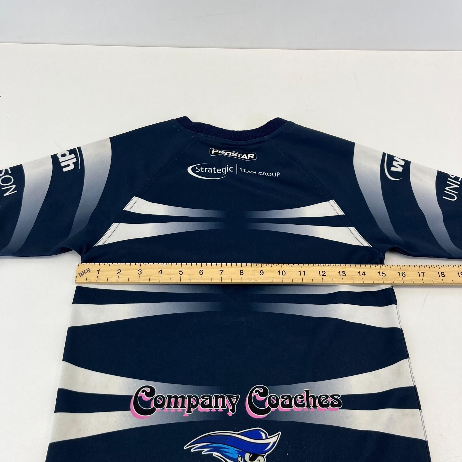 Prostar Featherstone Rovers Youth Rugby Shirt size M Medium Blue Home