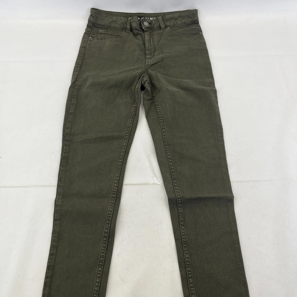 Marks & Spencer Khaki Green Super Skinny Jeans Women's UK size 10S - NWOT
