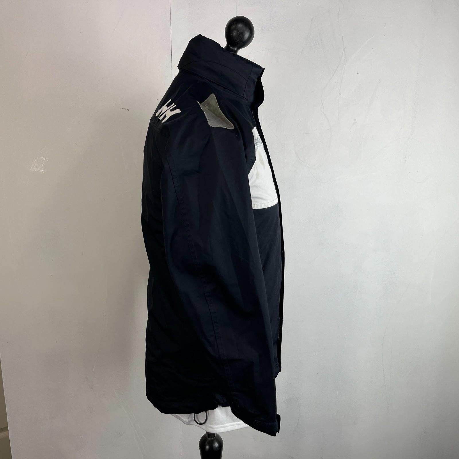Helly Hansen Tech Performance Sailing Jacket Coat in Black Size S
