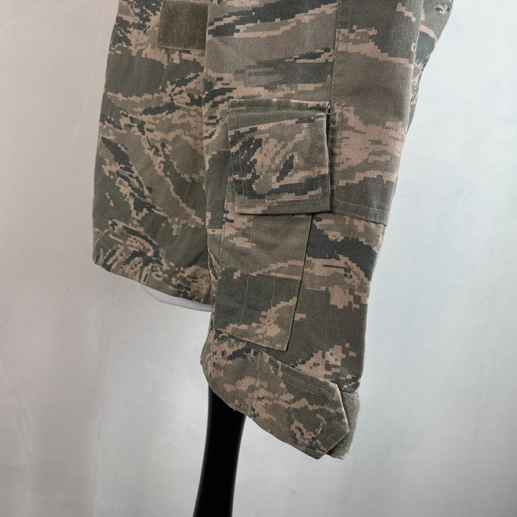 US Air Force Tactical Flight Duty Uniform Jacket Tiger Stripe BDU Medium Short