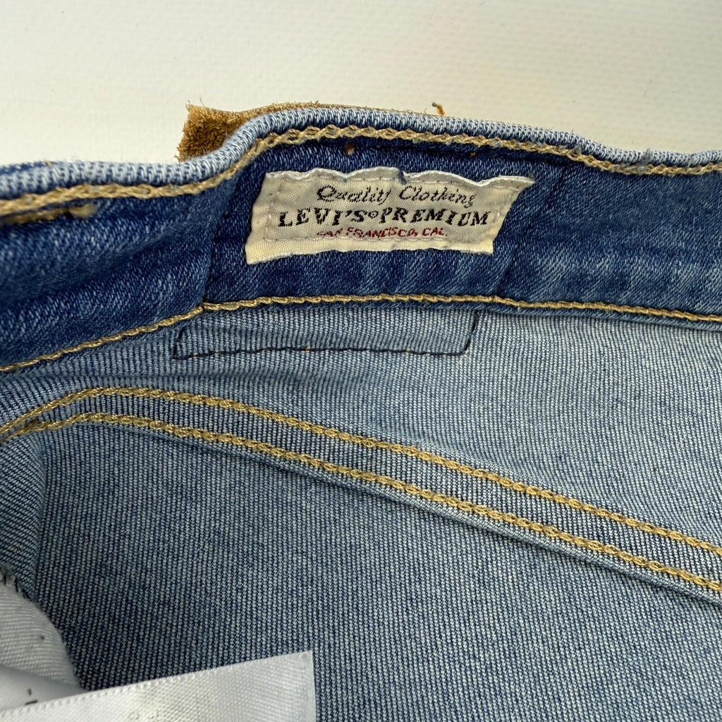 Levi’s Premium Mile High Super Skinny Jeans Blue Denim W28" Leg 28"