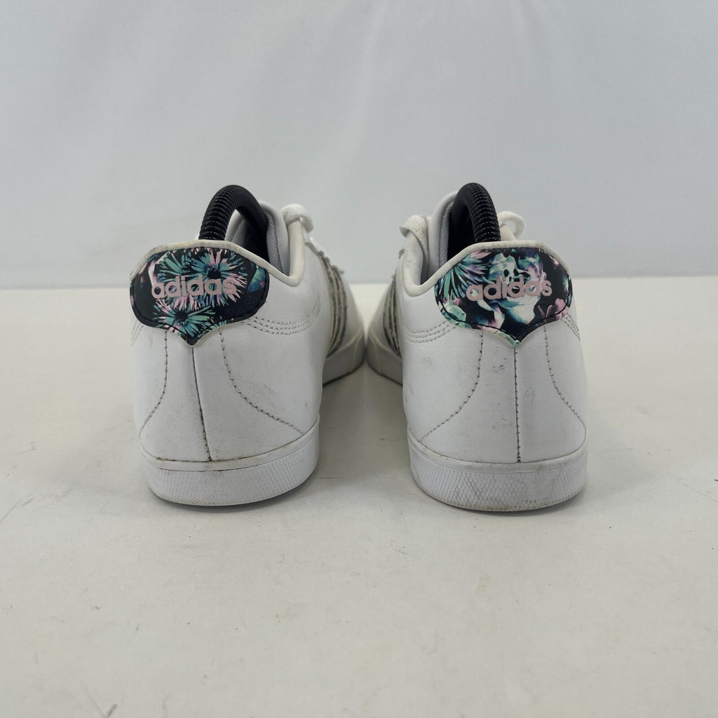 Adidas Ortholite Float Ladies White Trainers with Floral Stripes size UK 8 EU 42