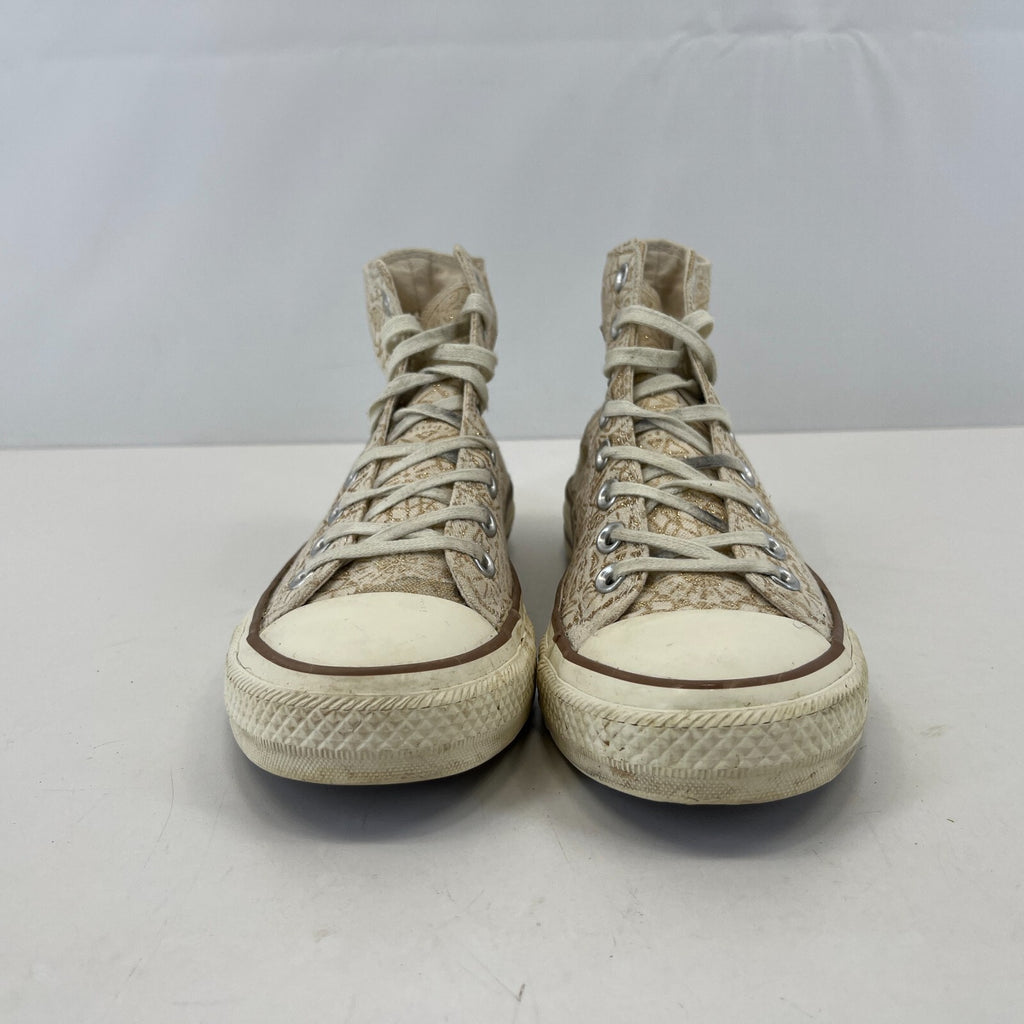 Converse Chuck Taylor All Star High Top Gold Embroidered Women's size UK 7 EU 40