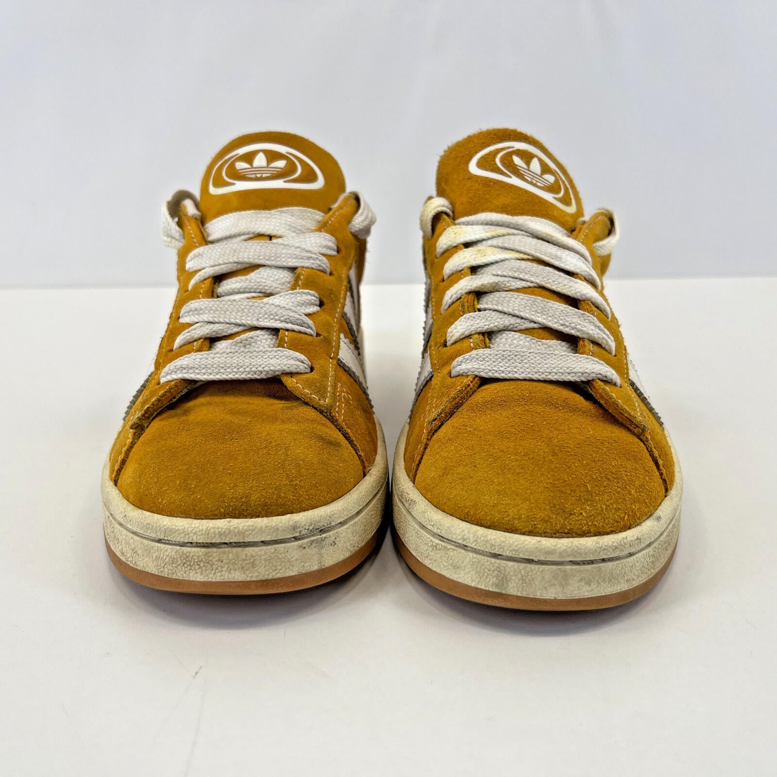 Adidas Campus OOs Trainers in Mustard Yellow size UK 6 / EU 39 1/3