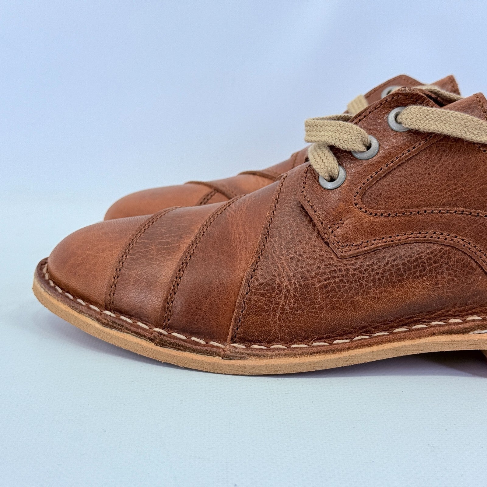 Delicious Junction DJ Mayfield Casual Shoes in Brown Mod UK size 5 - See Details