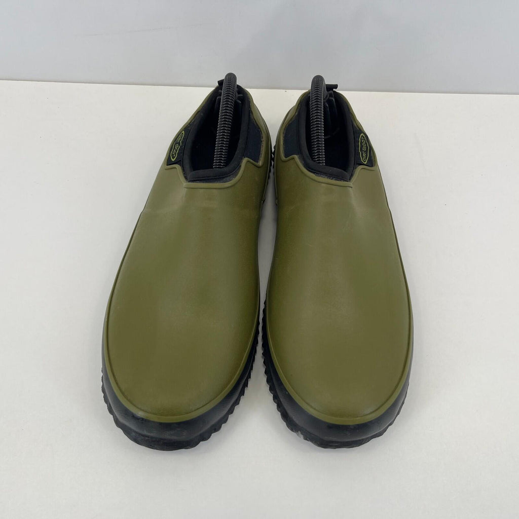 Dirt Boot Neoprene Waterproof Outdoor Garden Muck Shoes Slippers Green UK size 9