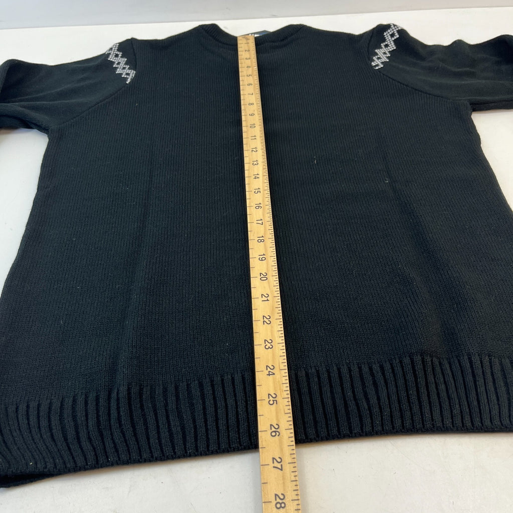 The Goonies Never Say Die Jumper Sweater Pullover Black/White size Medium Christmas