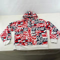 Rare Tommy Hilfiger Jeans Coca Cola Collab Hoodie Multicoloured Logo Pullover M