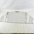 Manchester United Adidas Baggy Cropped Women's Sweatshirt Light Grey size Medium