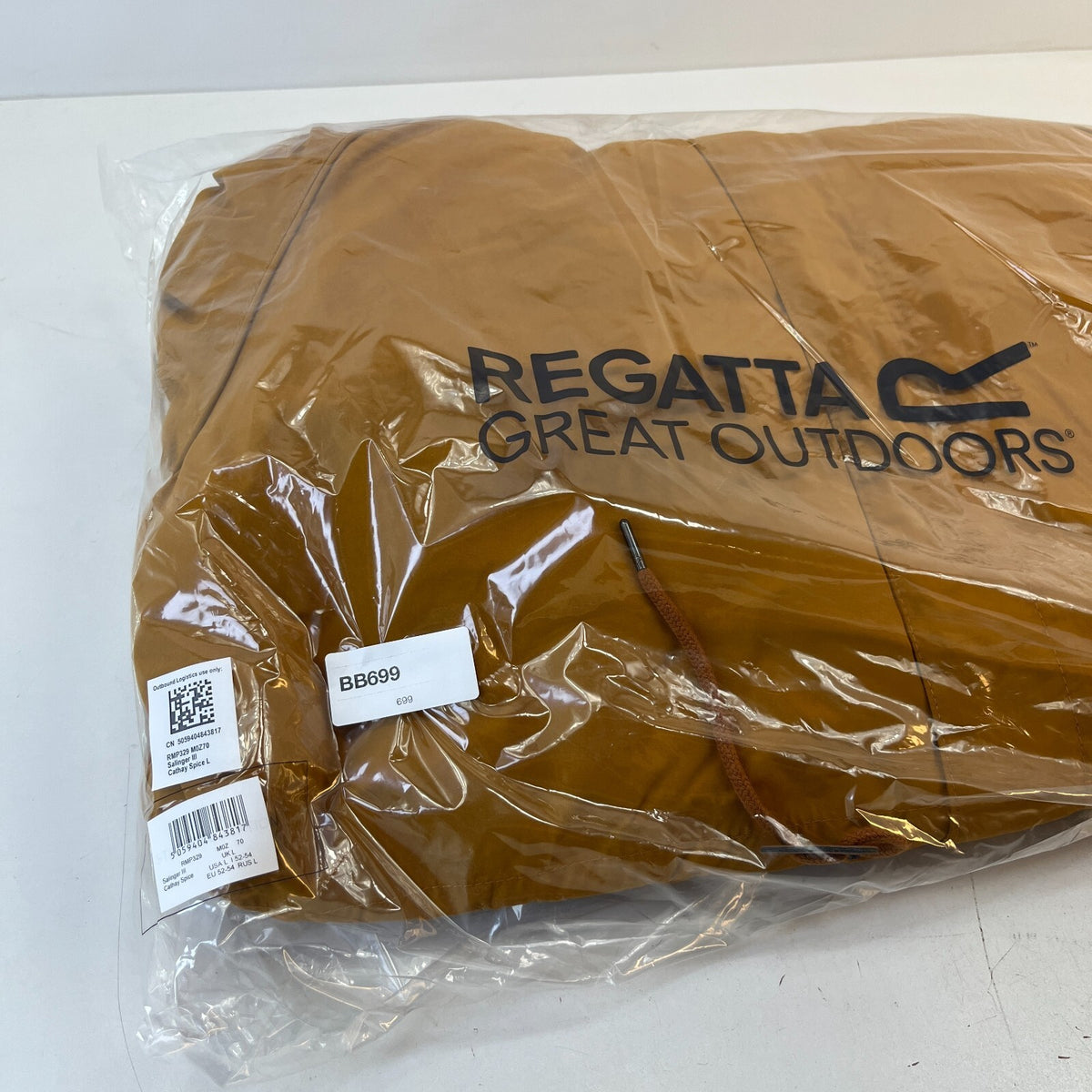 Regatta Salinger III Parka Jacket Isotex 5000 Cathay Spice (Khaki) size L - New