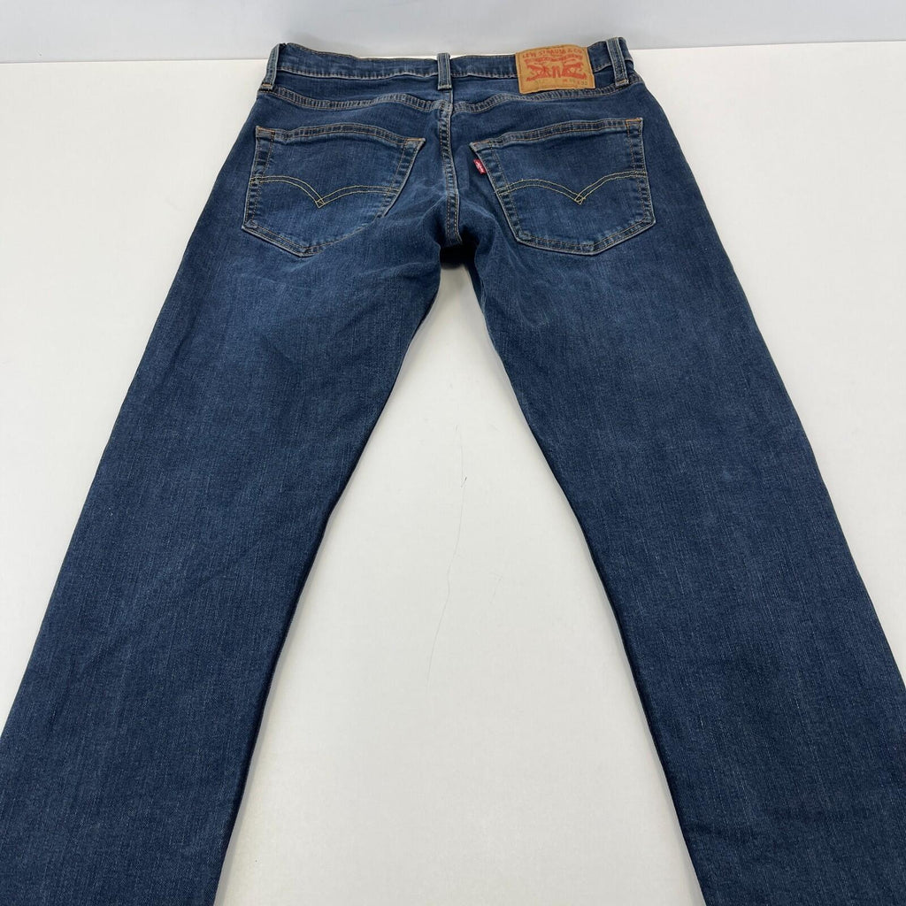 Levis 512 Slim Jeans W30" *L29" Men Blue Stretch Red Tab Zip Fly