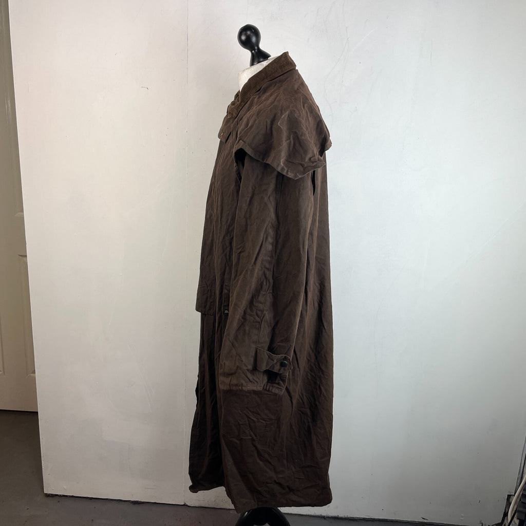 Blue Riband Made in England Wax Stockmans Riding Jacket in Brown Women's size XL