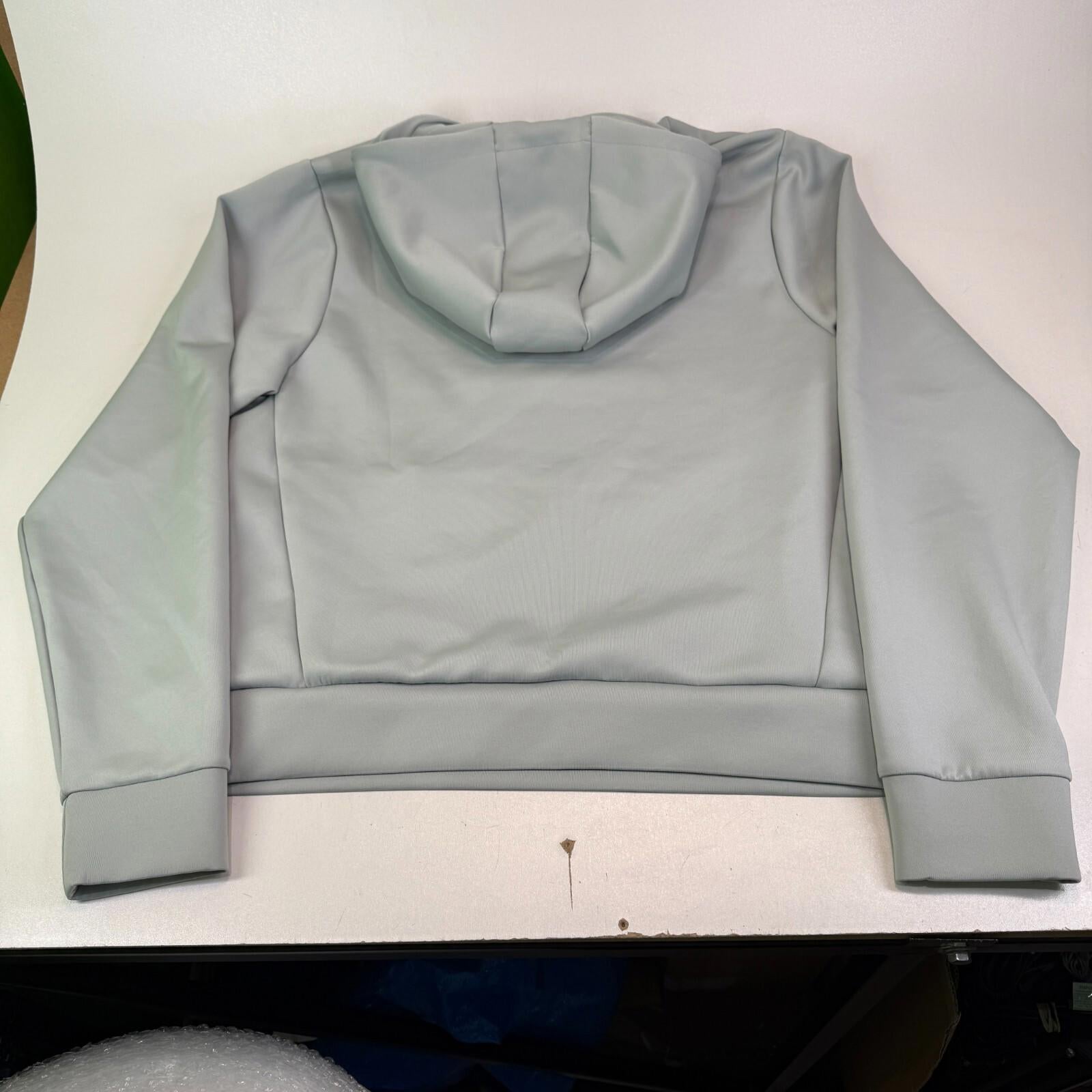 Castore Spellout Hoodie Grey Women's size 12 - NWOT - See Details