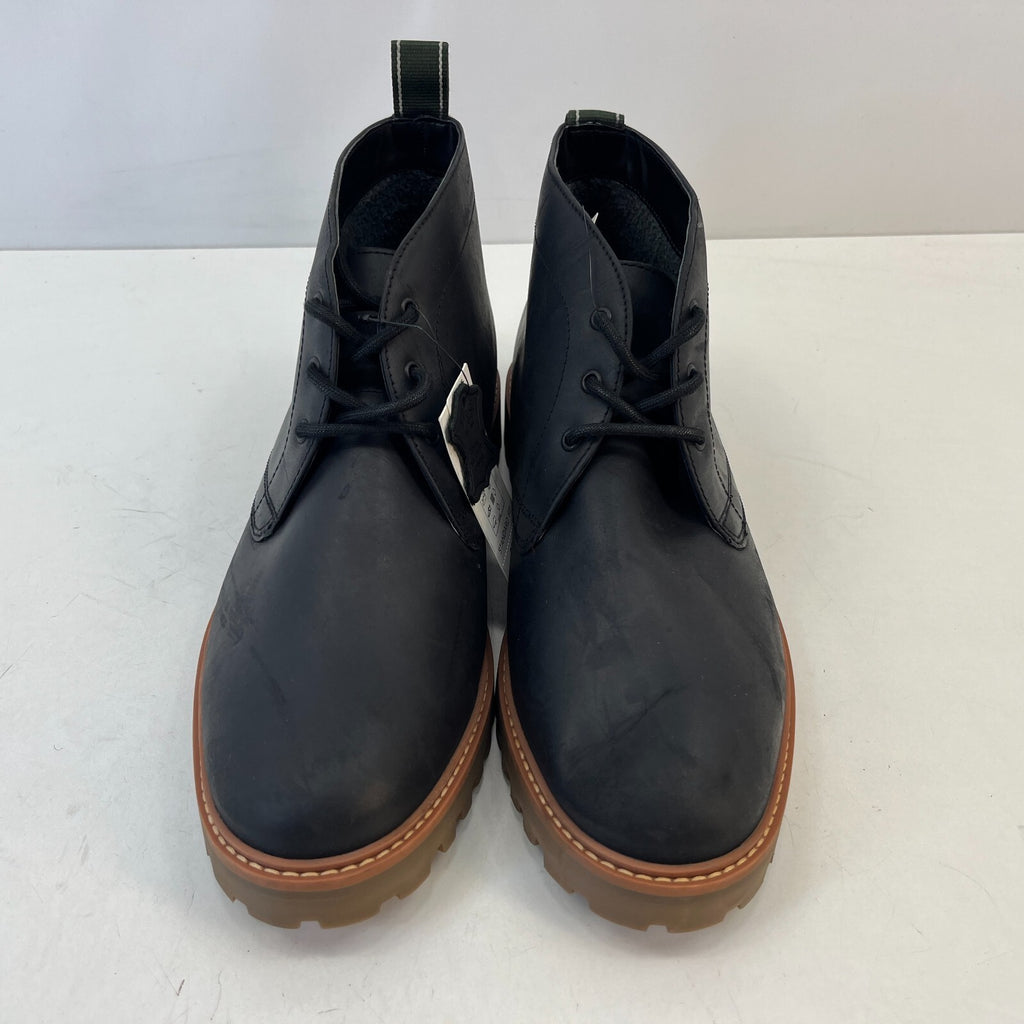 M&S Men's Leather Ankle Boots Charcoal Grey size UK 11 - EU 46