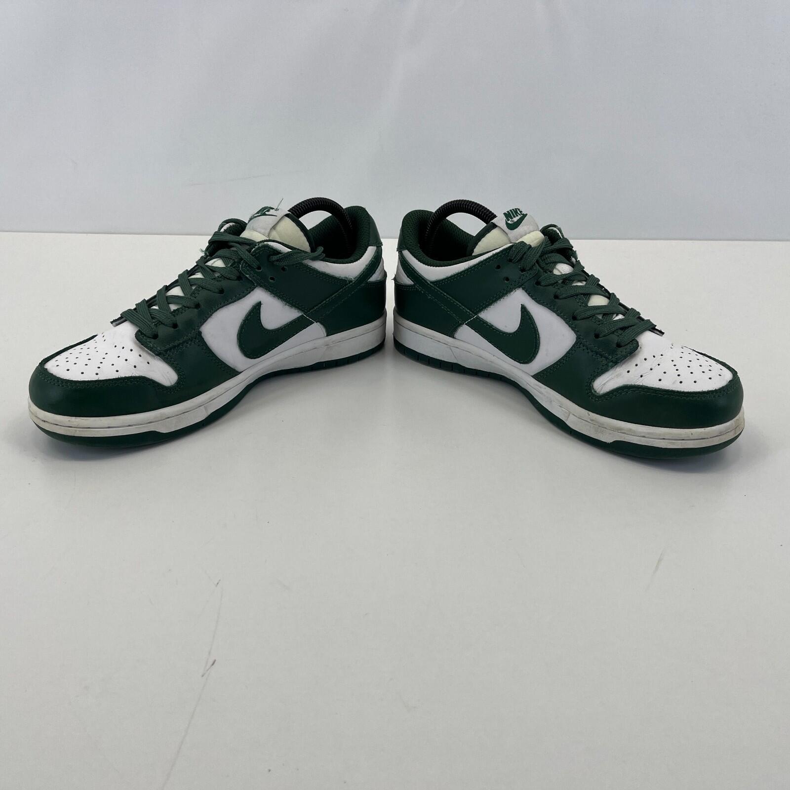 Nike Dunk SB Low Trainers Shoes in Vintage Green Youth size UK 5.5 / EU 39