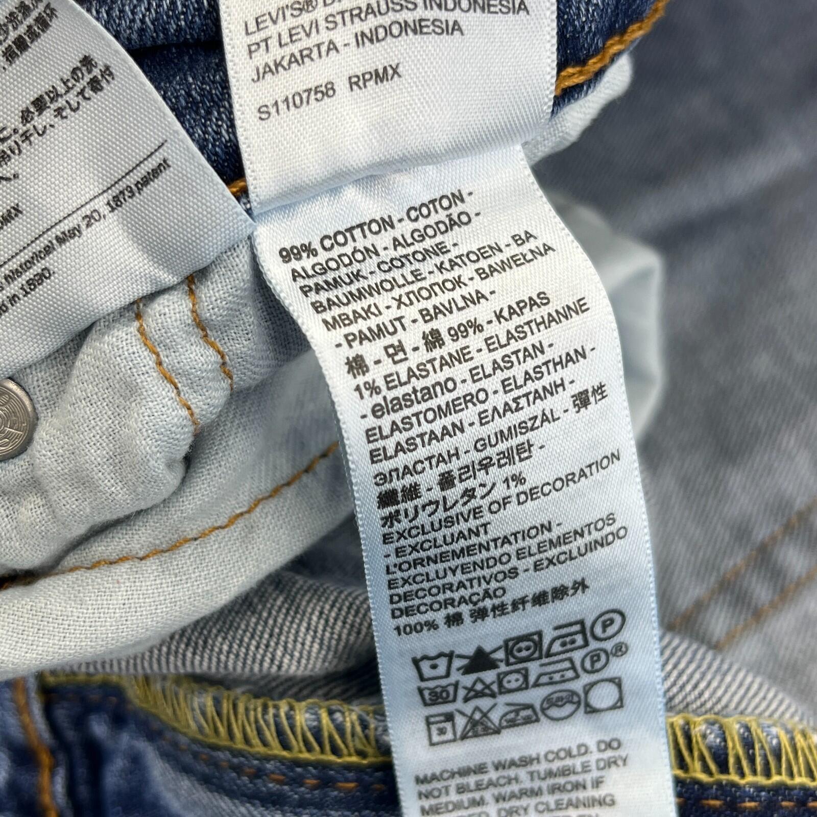 Levi’s 559 Relaxed Straight Jeans W40" L34" Blue Vintage Wash