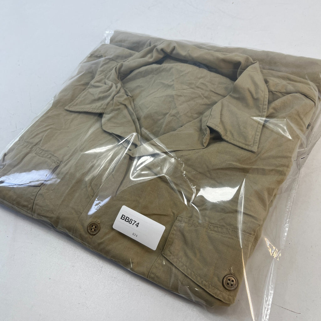 Vintage Elbeco USMC Marines Workwear Twill Shirt Short Sleeve US Military XL