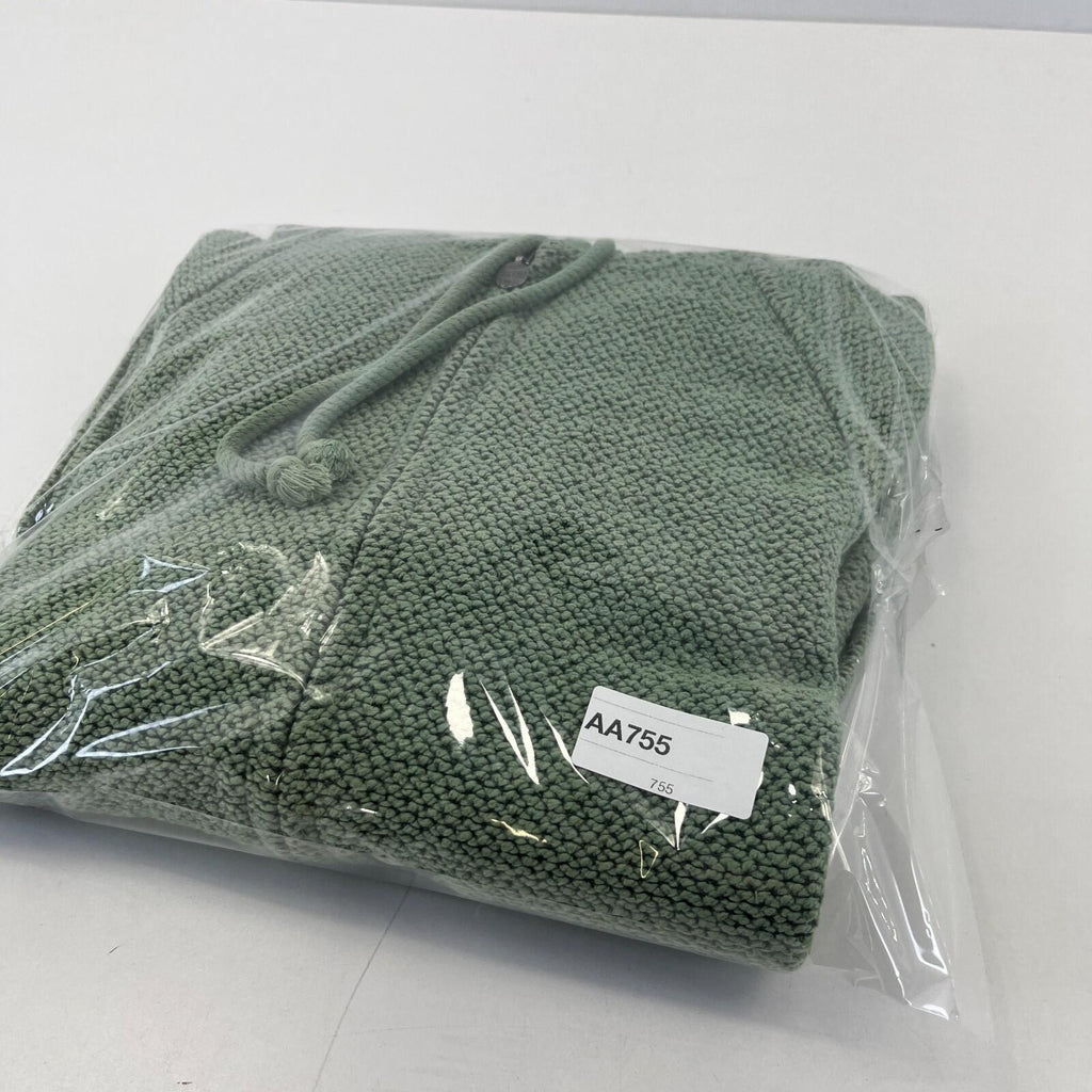 Weird Fish Macaroni Fleece Jacket Women's UK size 12 Full Zip Hooded Mint Green