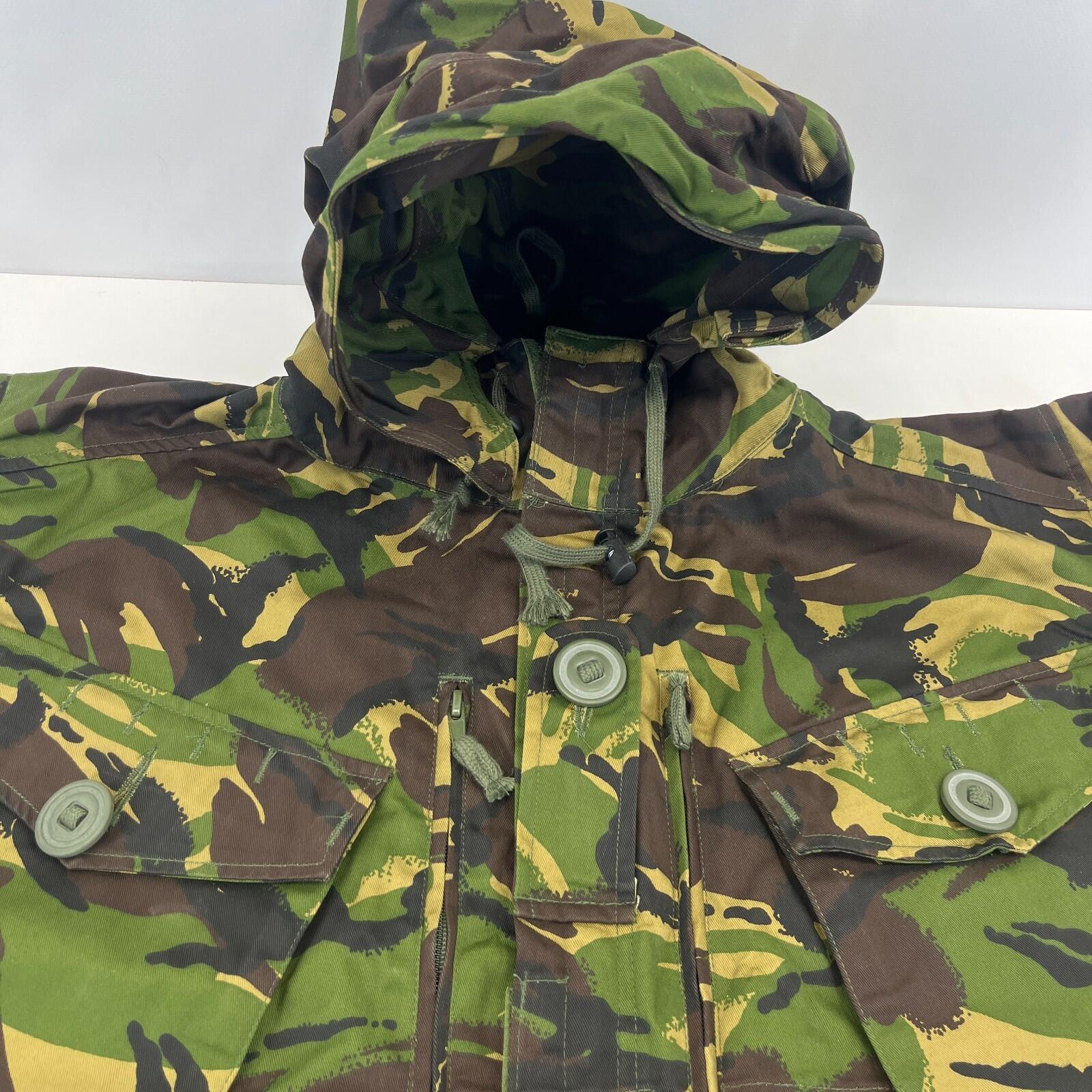 British Military Woodland DPM Camo Windproof Arctic Combat Smock Jacket 170/104