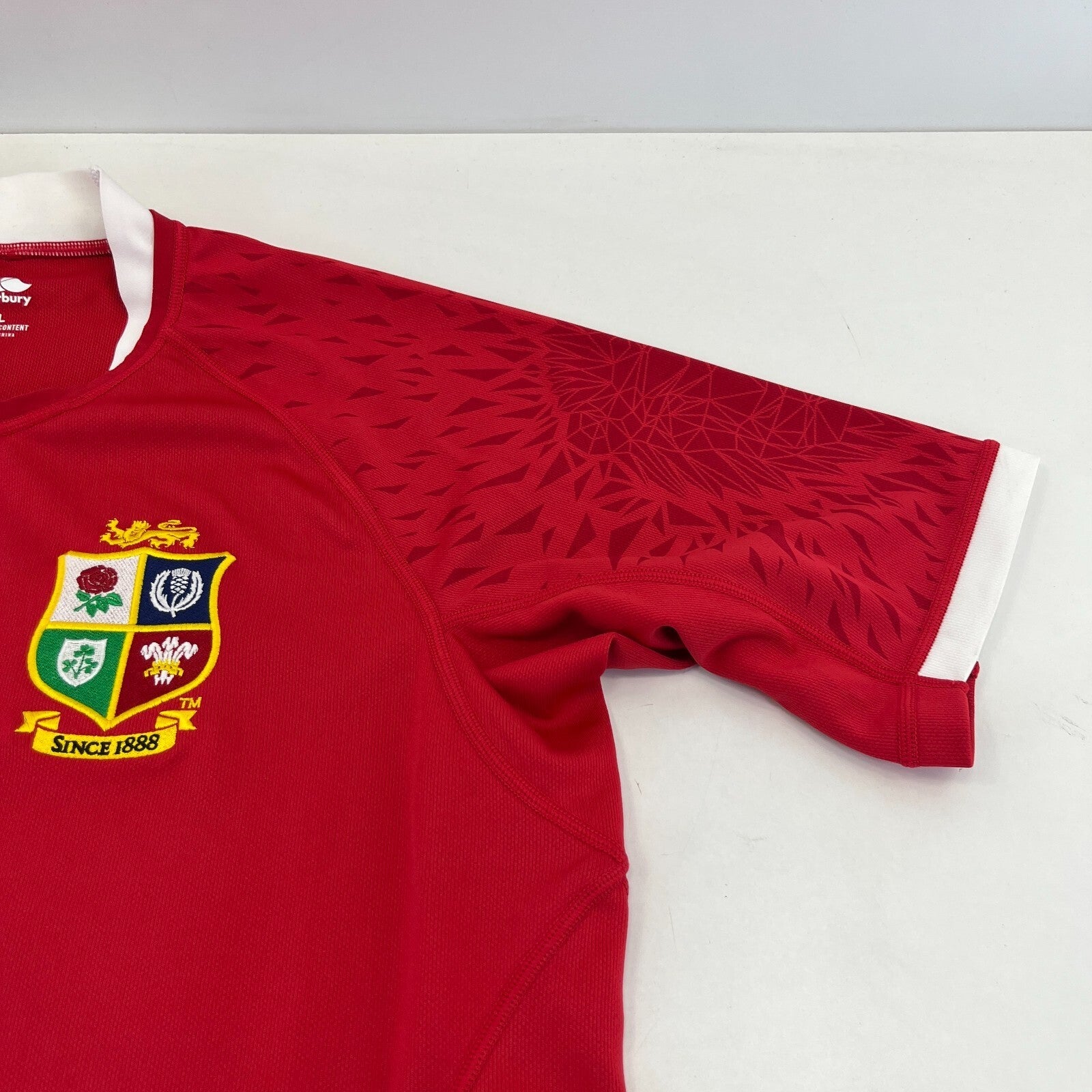 Canterbury British & Irish Lions 2021 Pro Rugby Jersey Shirt Red Size XL
