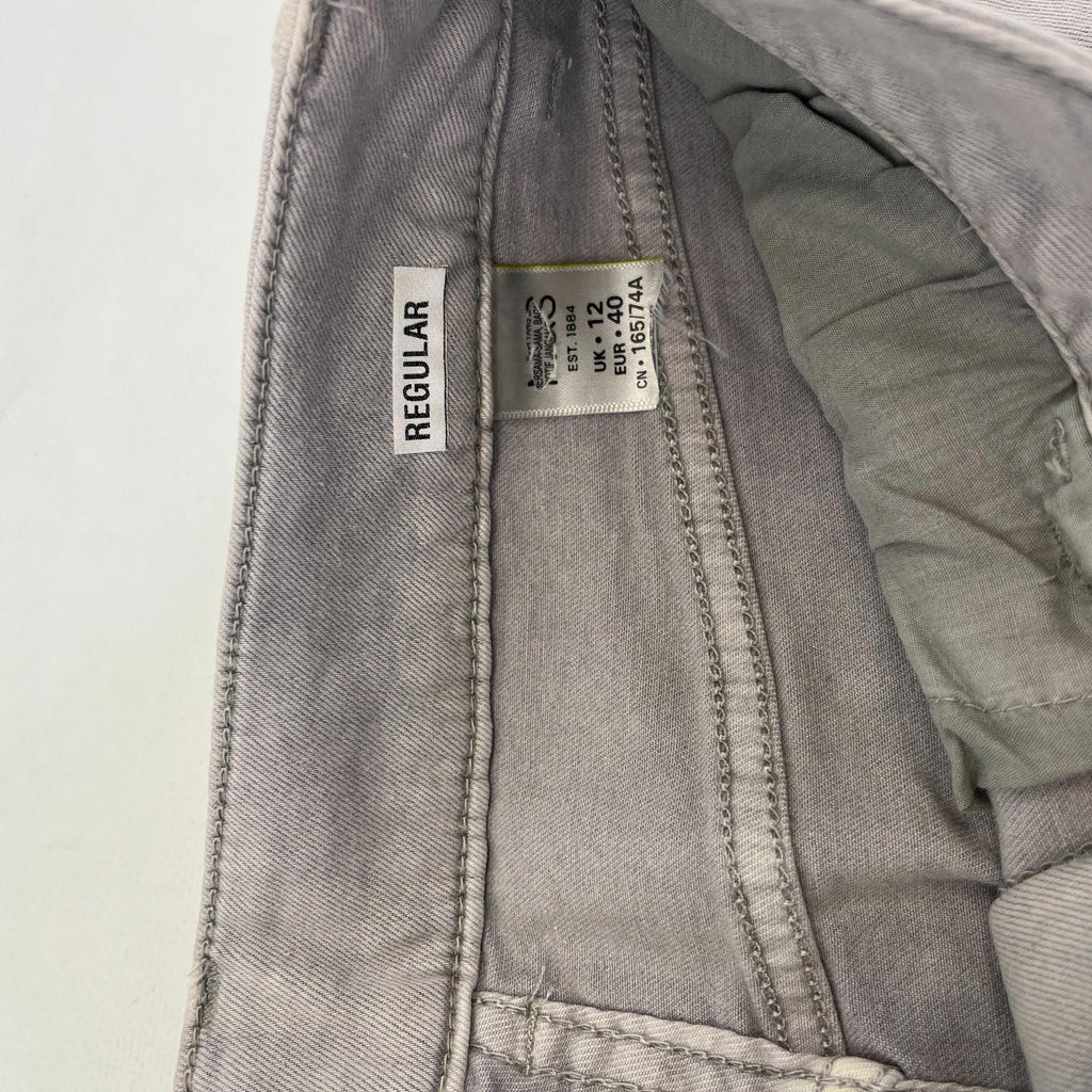 Marks & Spencer Light Grey Super Skinny Jeans - UK size 12R - BNWOT