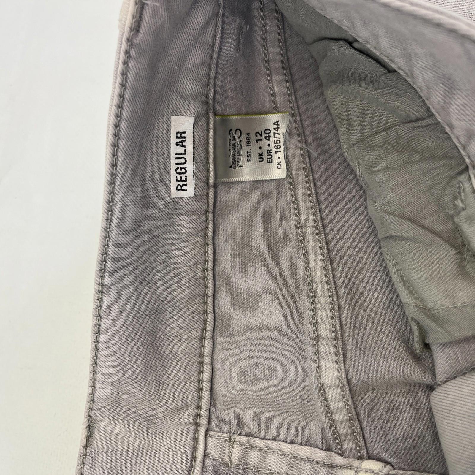 Marks & Spencer Light Grey Super Skinny Jeans - UK size 12R - BNWOT
