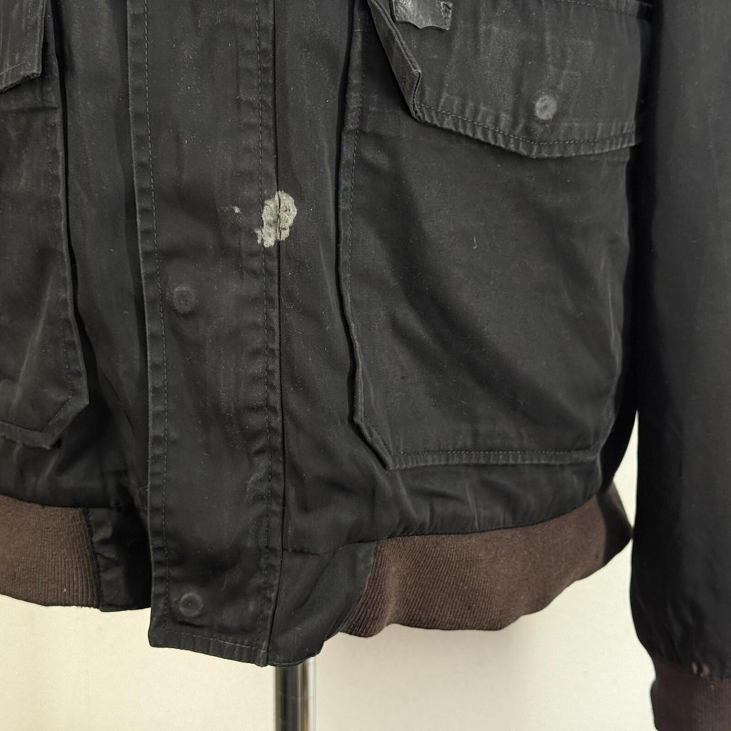 Levis Men's Jacket in Black size Large Waterproof Softshell with Stow Hood