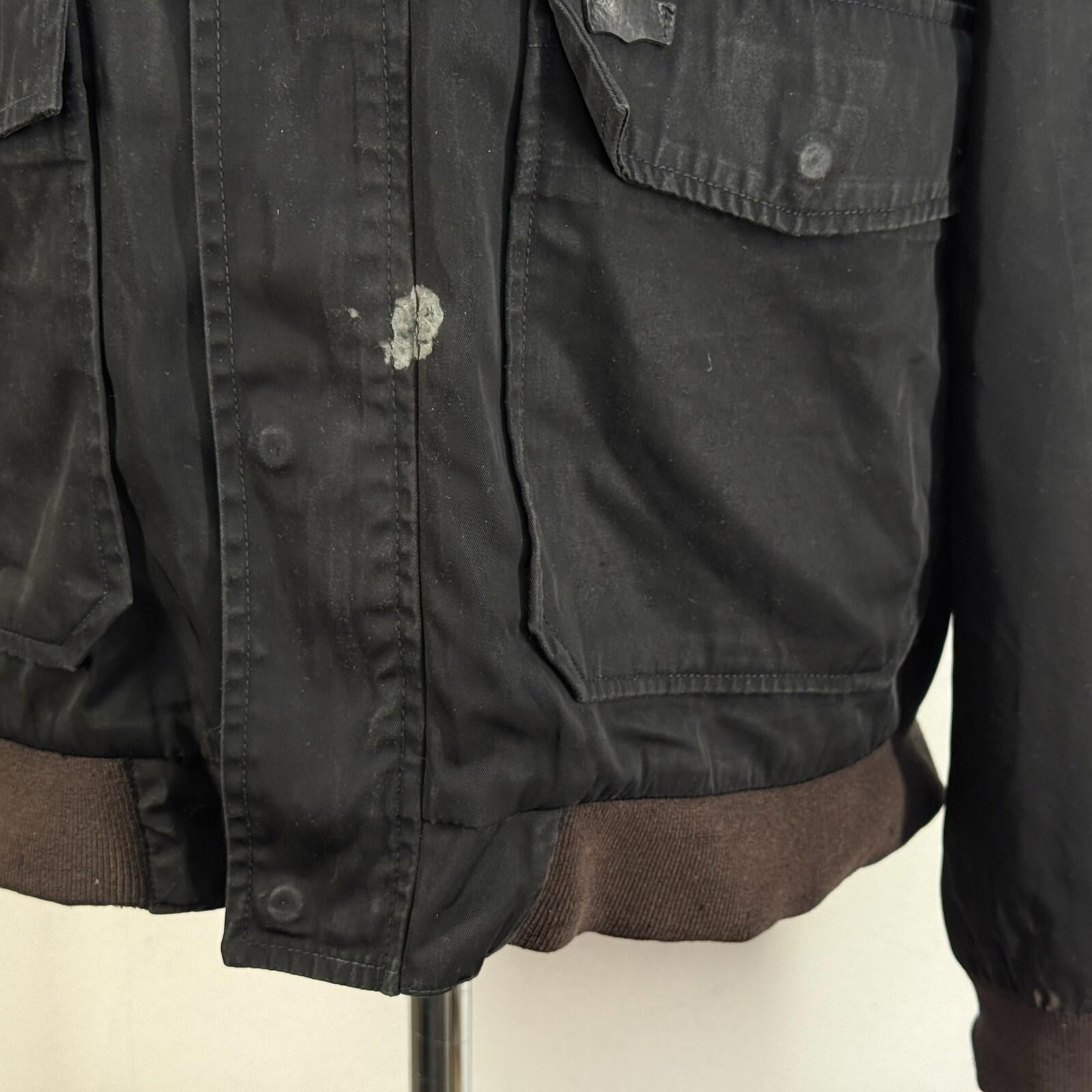 Levis Men's Jacket in Black size Large Waterproof Softshell with Stow Hood