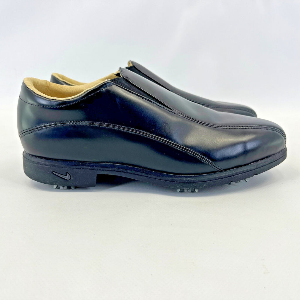 Nike Golf Verdana Air Comfort Slip On Black Leather Golf Shoes UK Women's UK 6