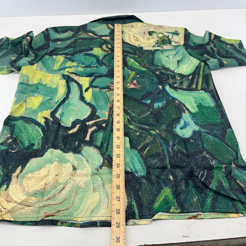 Gloomy Bear AOP Short Sleeve Shirt Forest Jungle Print size L - Sh*te Shirt