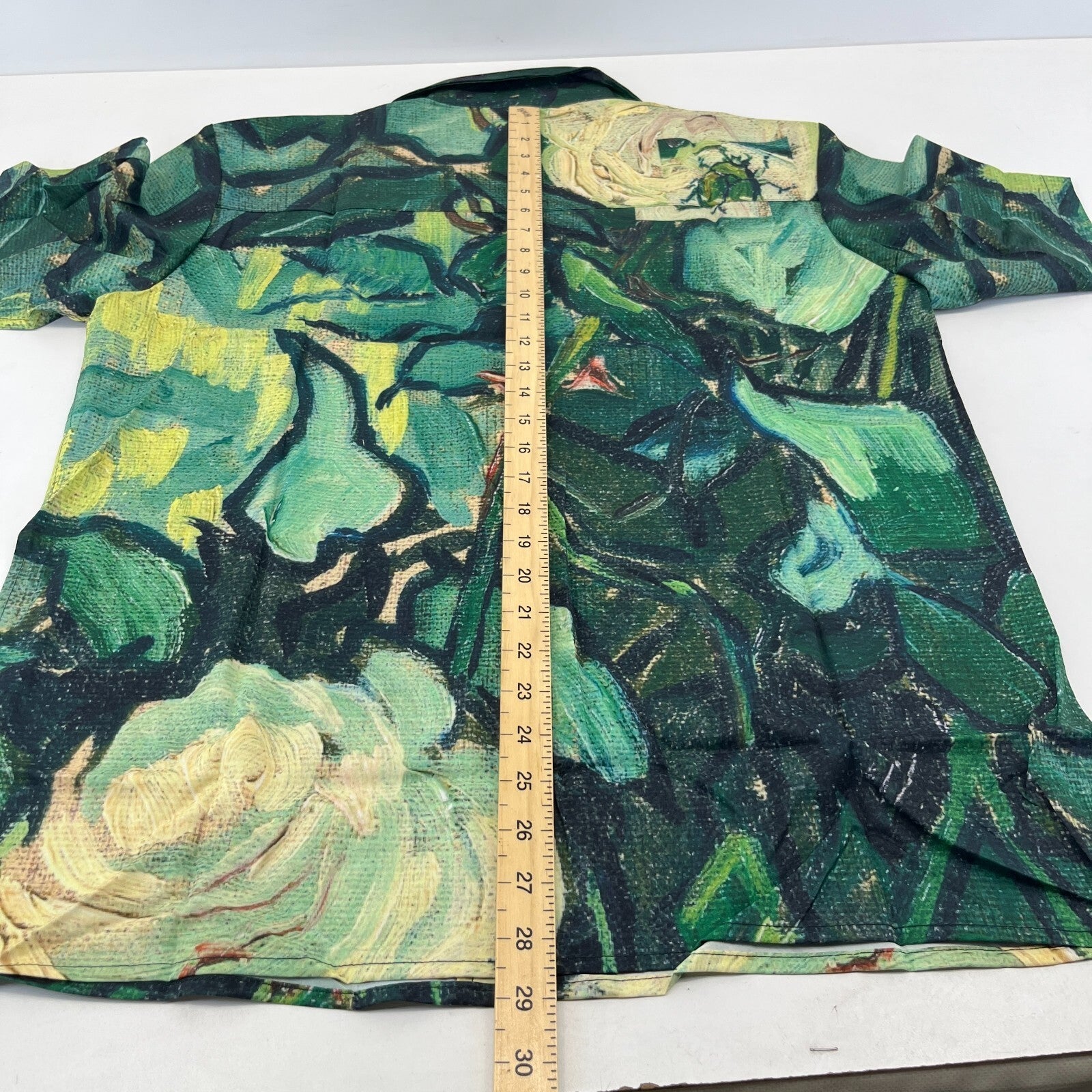 Gloomy Bear AOP Short Sleeve Shirt Forest Jungle Print size L - Sh*te Shirt