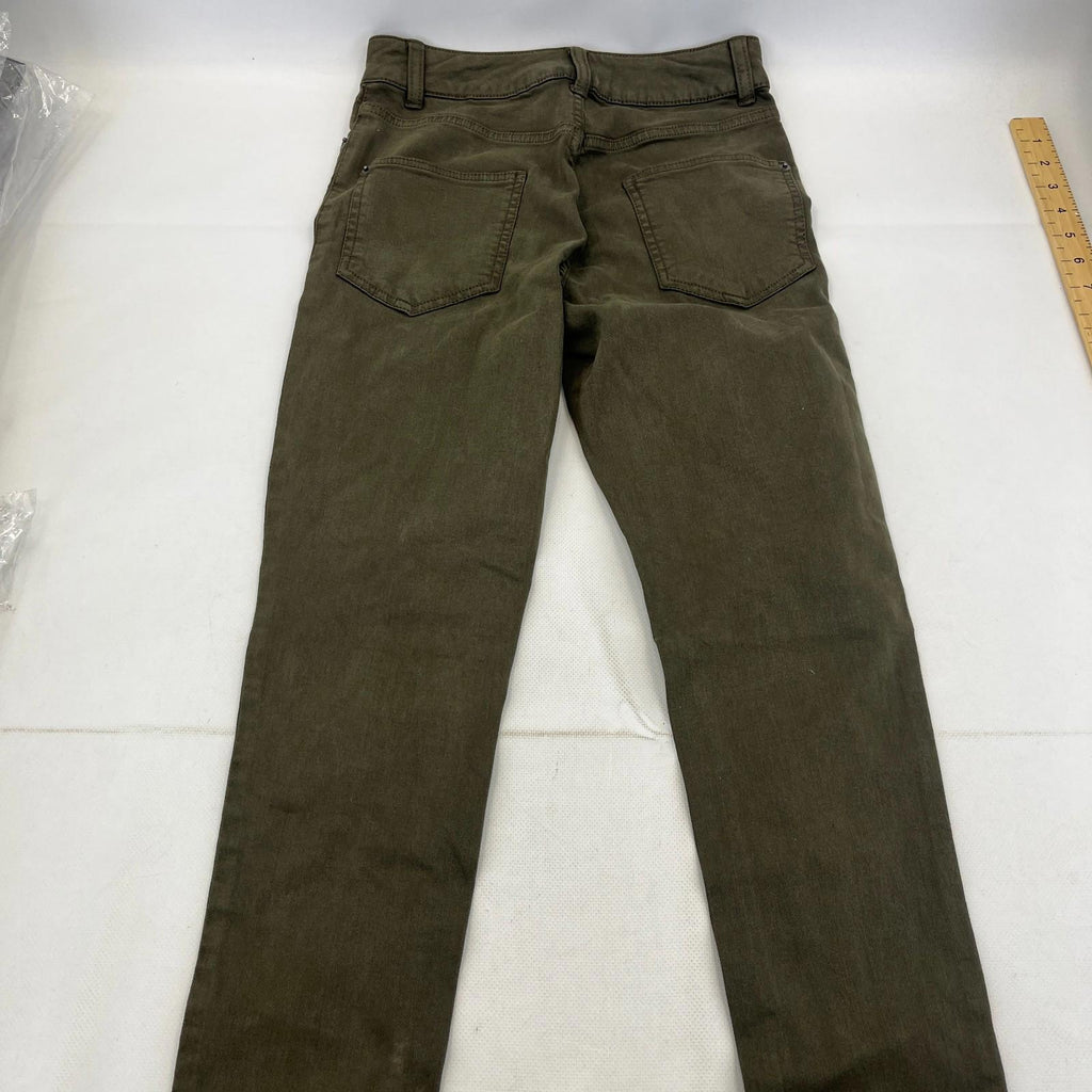 Marks & Spencer Khaki Green Super Skinny Jeans UK Women's size 8R - NWOT