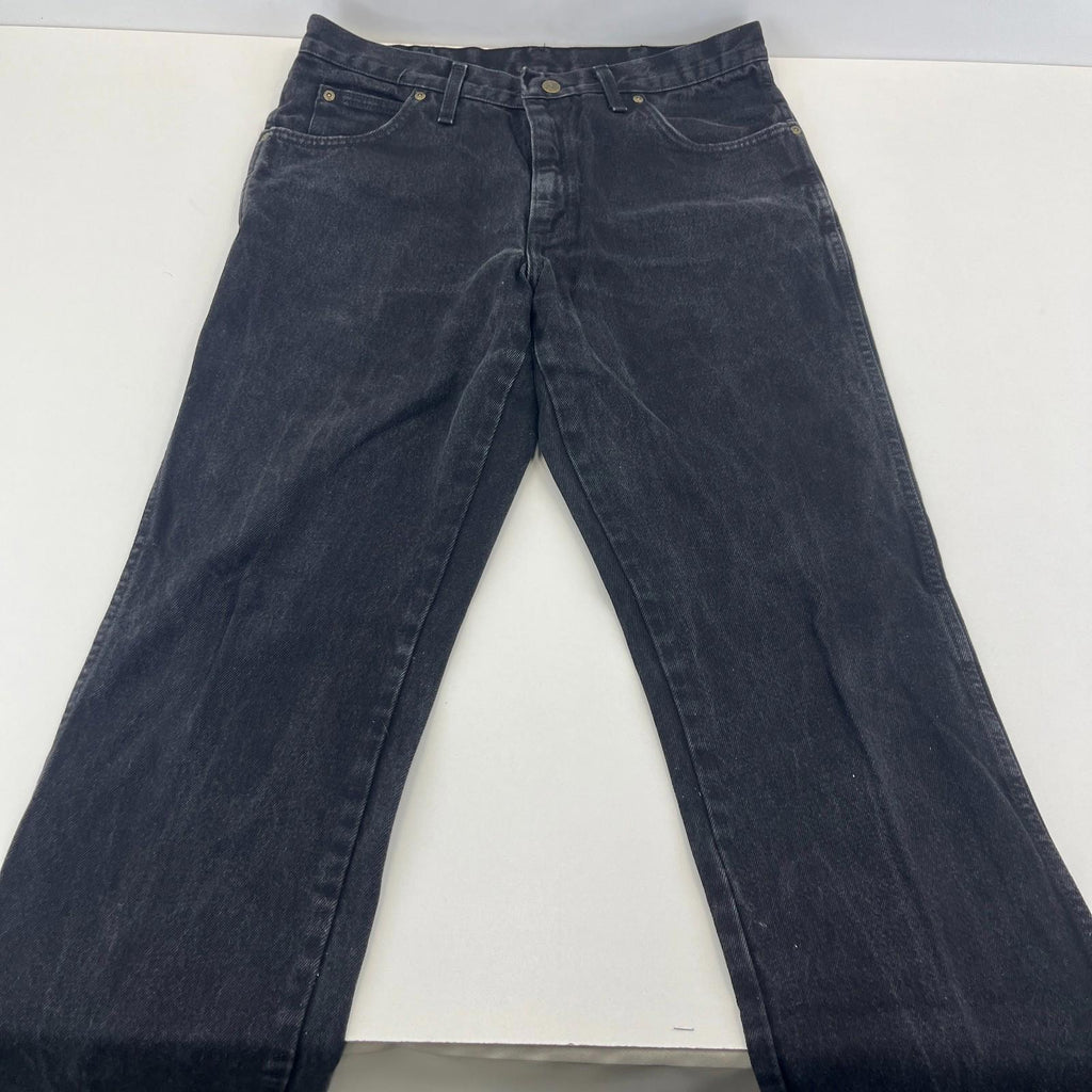 Wrangler Men’s Black Straight Fit Jeans size W34" L32" 100% Cotton