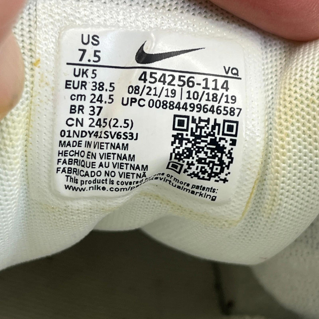 Nike Court Majestic White Trainers Size UK 5 Leather Low Trainers 454256-114