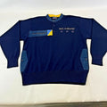 Paul & Shark Cotton Blend Jumper Men's size M in Navy Blue
