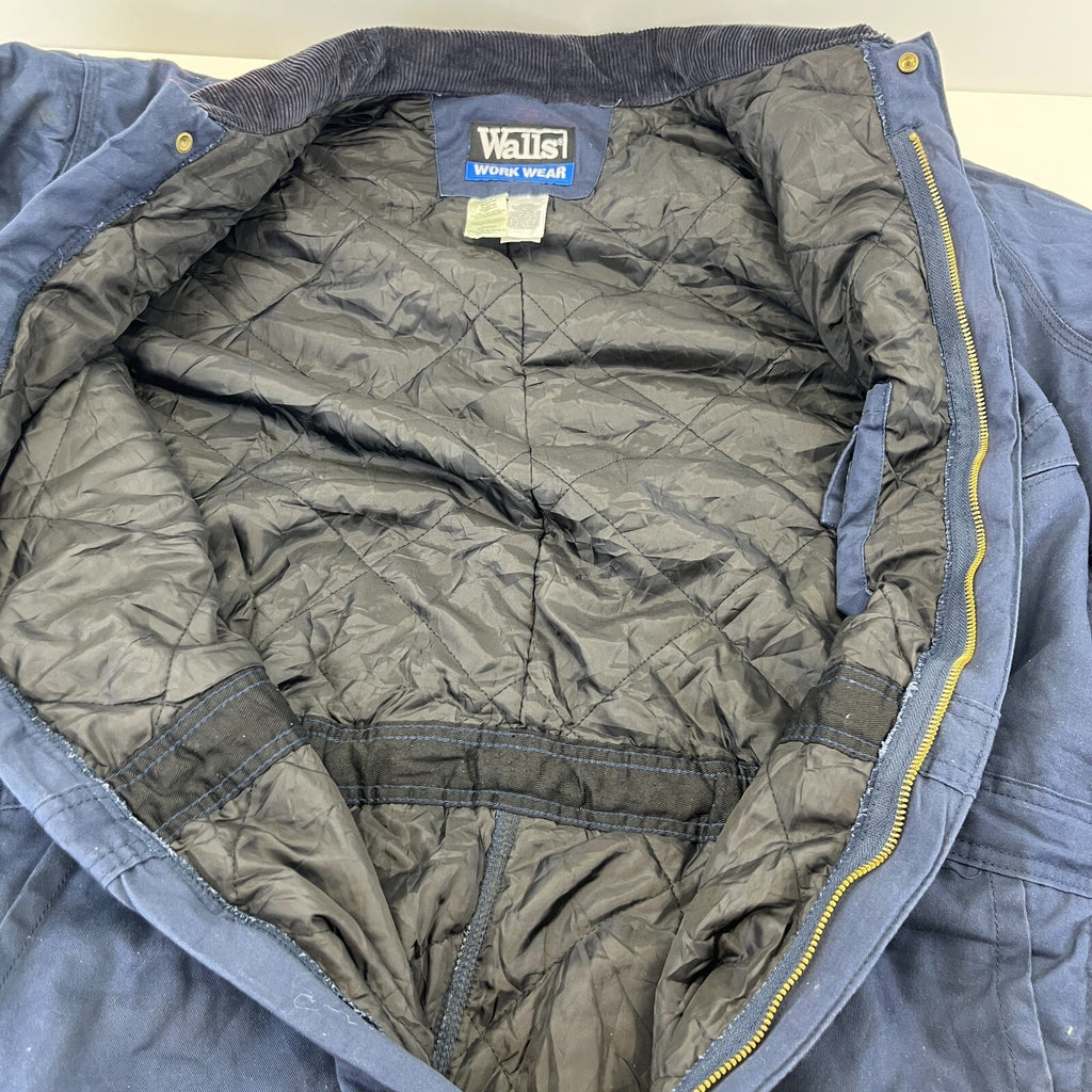 Vintage Walls Workwear Overalls Men's XL-Regular Quilted Insulated Boiler Suit