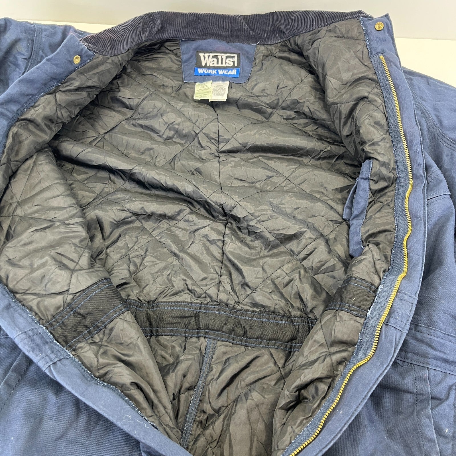 Vintage Walls Workwear Overalls Men's XL-Regular Quilted Insulated Boiler Suit