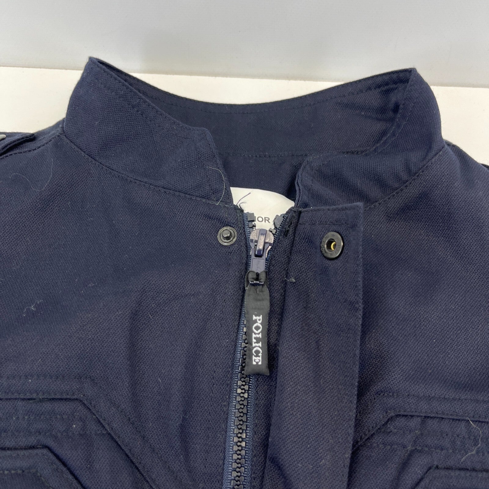 French Police Security Services Navy Blue Uniform Bomber Jacket size 96-100M (UK Large)