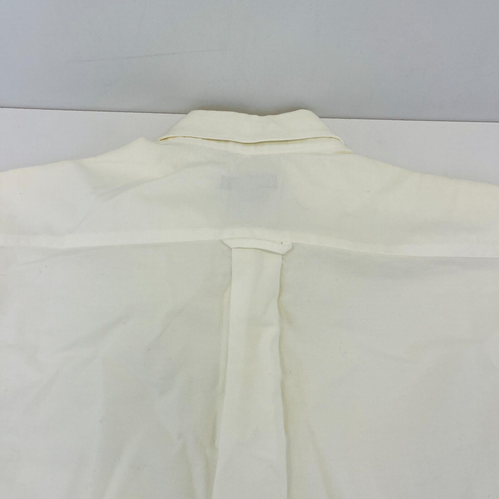 Gant The University Oxford Shirt Mens size Medium in Light Cream White