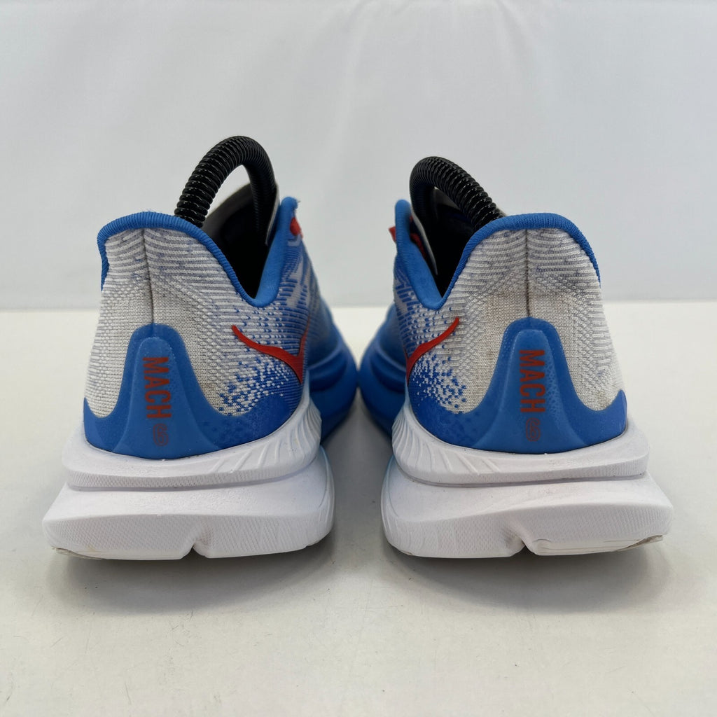 Hoka Mach 6 Running Trainers Blue/White Women's size UK 5.5 EU 38 2/3