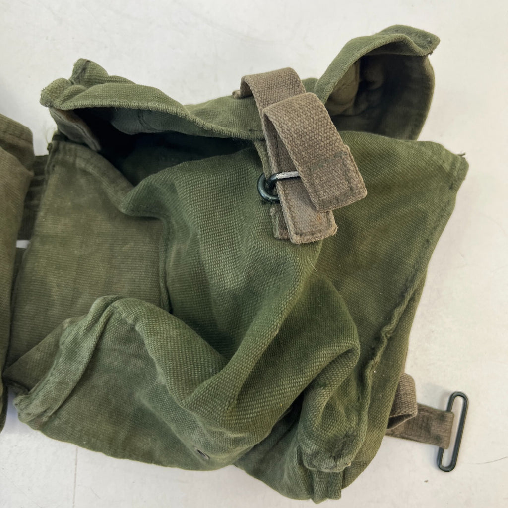 British Army 58 Pattern Webbing Kidney Pouch Set Complete Olive Drab