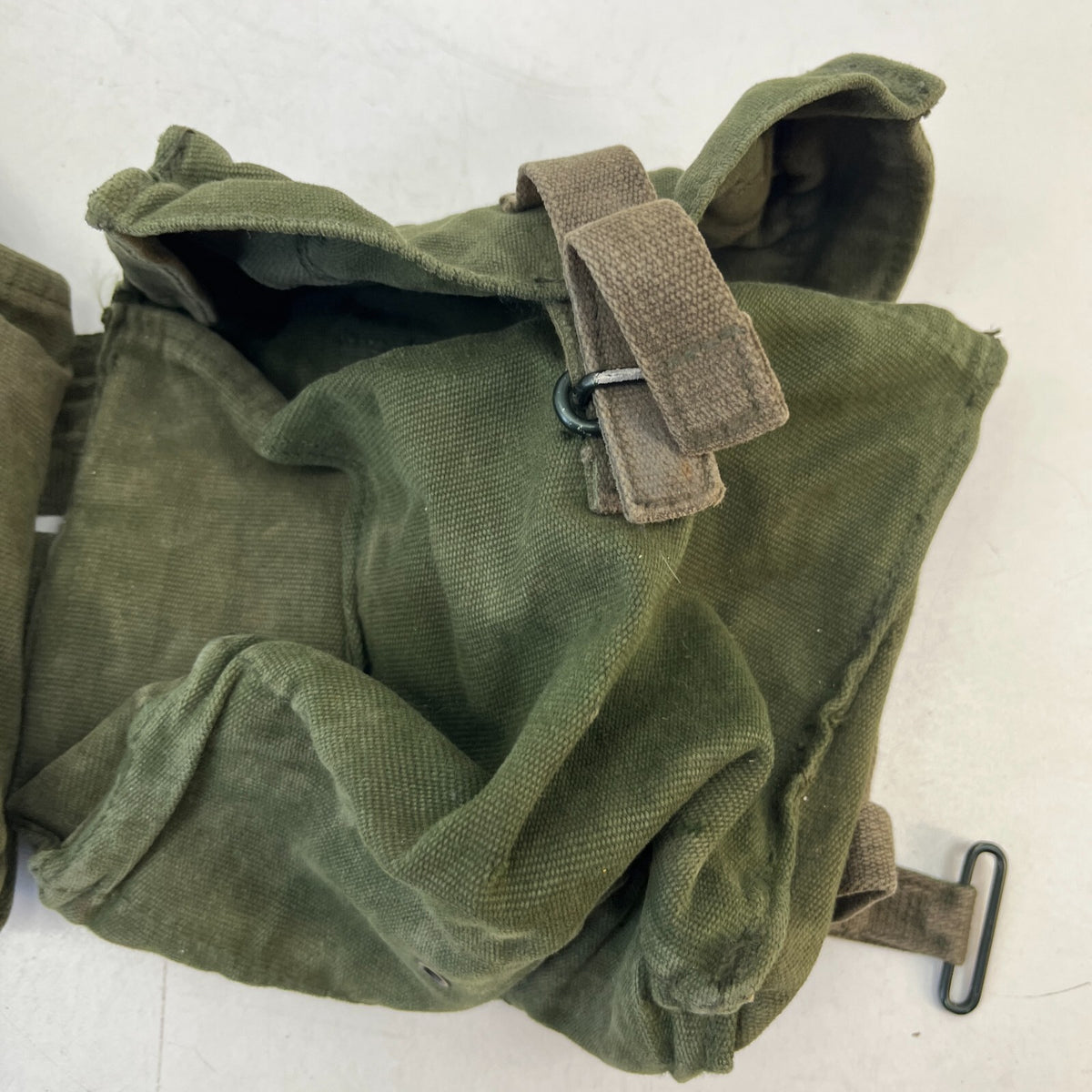 British Army 58 Pattern Webbing Kidney Pouch Set Complete Olive Drab