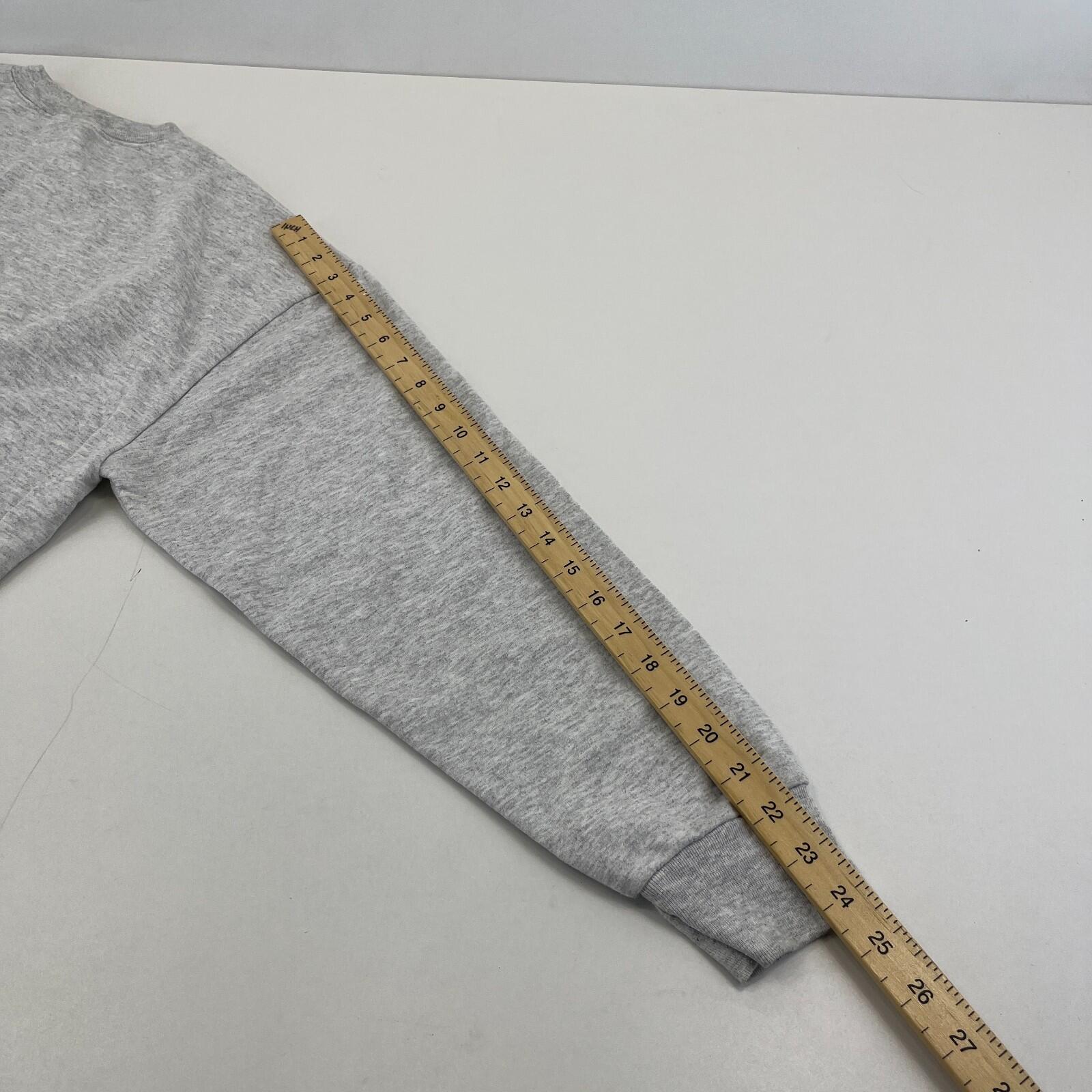 Genuine US Army Issue Grey Spellout Sweatshirt size US Medium (UK Large)