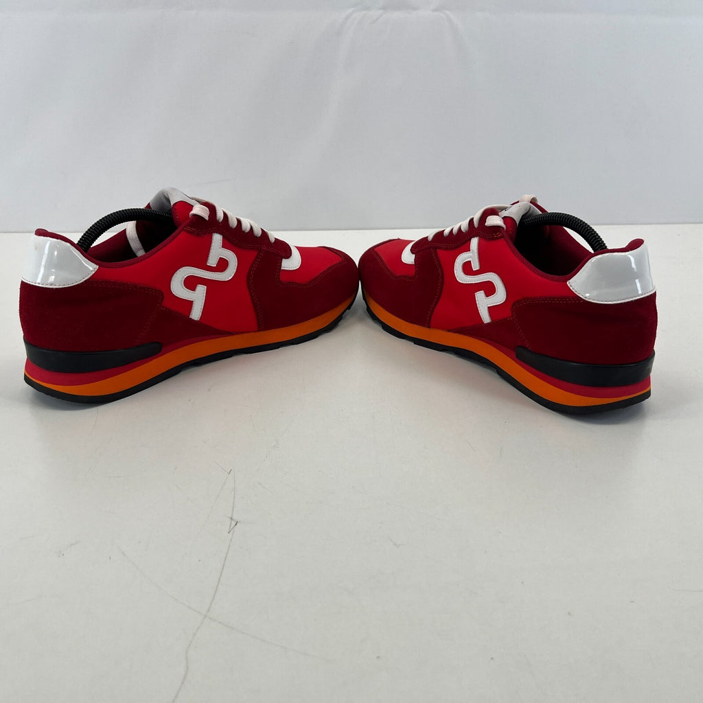 OPP France Men's Trainers in Red UK size 8.5 - Near Mint