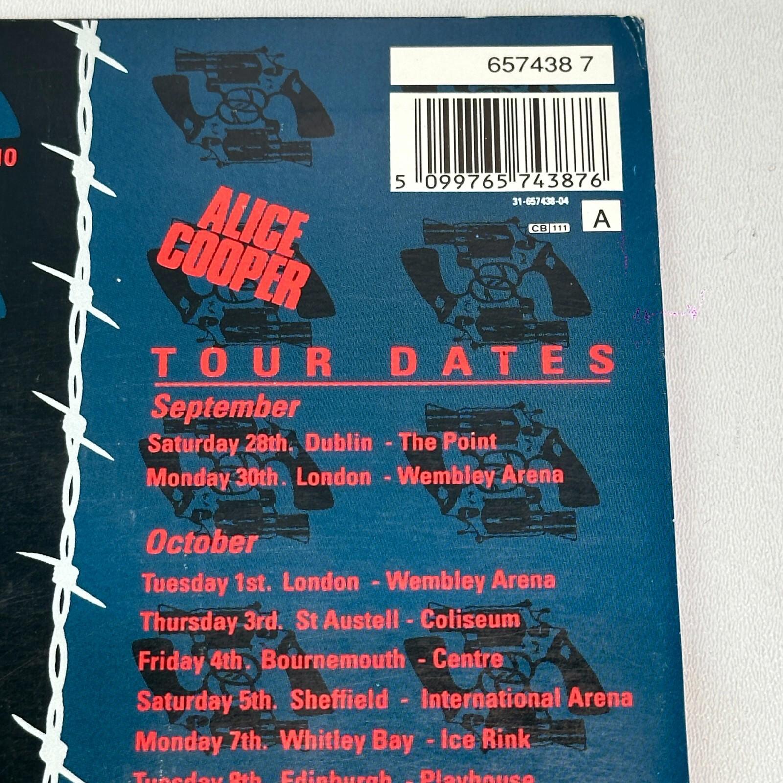 Alice Cooper - Love's A Loaded Gun - 7" Vinyl Single COMPETITION Press EX/EX