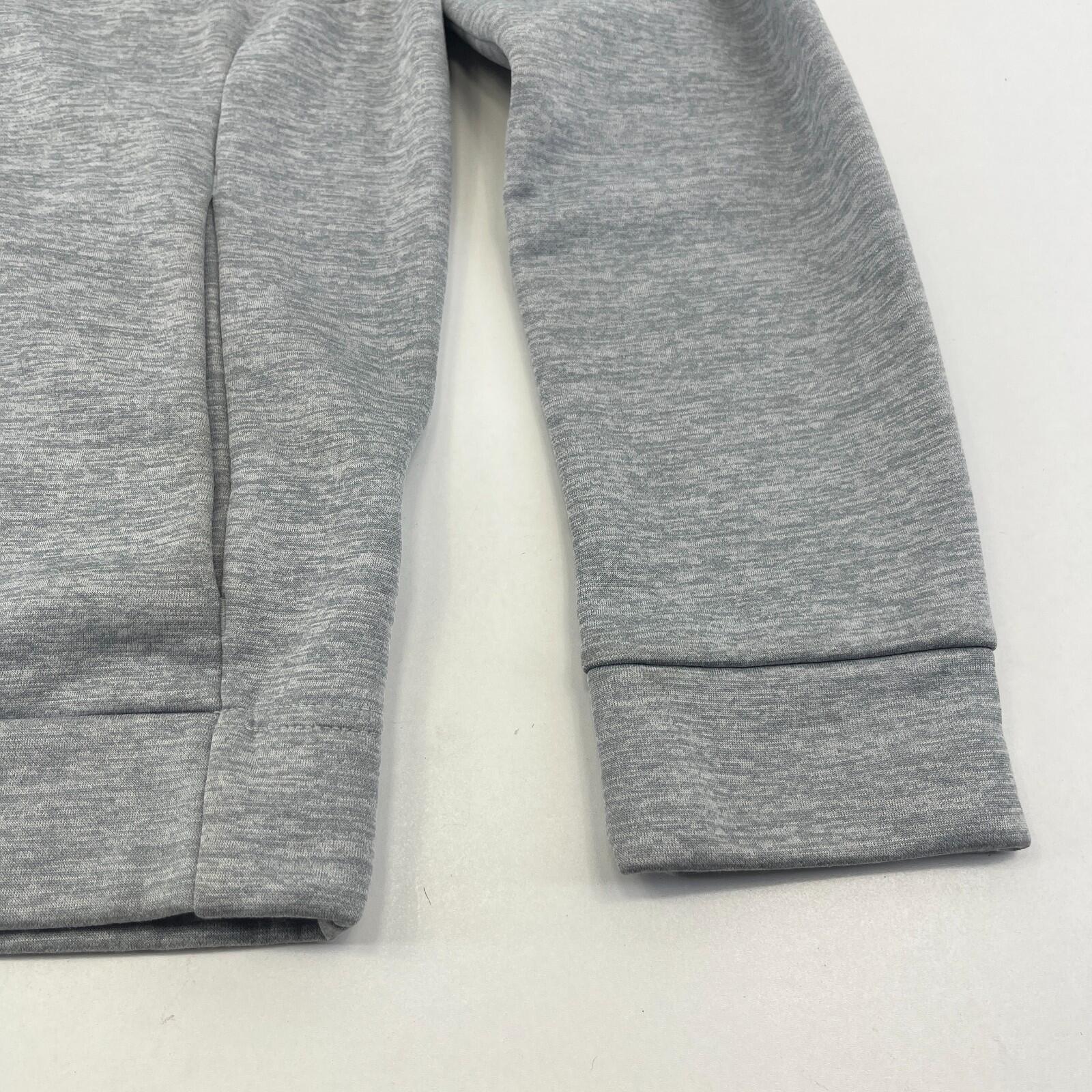 North Face Hoodie Pullover Sweatshirt in Grey Youth  Boys 2XL Kangaroo Pocket